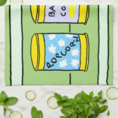 家族おもしろい漫画の新しい親キッチンタオル キッチンタオル (折り畳み)