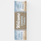 家族おもしろい!カスタムファミリ懇親会バナー 横断幕 (縦)