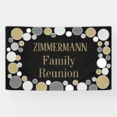 家族おもしろい!カスタム懇親会旗 横断幕 (横)