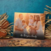 家族お気に入りのの写真のスクリプト名 フォトプラーク (側面)