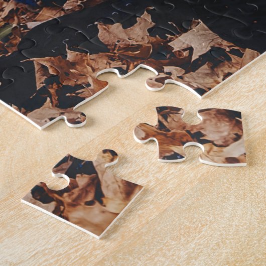 家族お気に入りのの写真を追加 ジグソーパズル (側面)