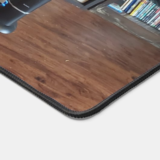 家族お気に入りのの写真を追加 デスクマット (コーナー)