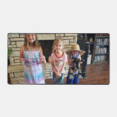 家族お気に入りのの写真を追加 デスクマット (正面)