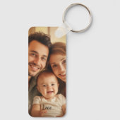 家族お気に入りのの写真 キーホルダー (裏面)