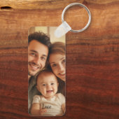 家族お気に入りのの写真 キーホルダー (裏面)