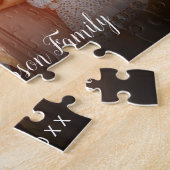 家族お気に入りのの写真 ジグソーパズル (側面)