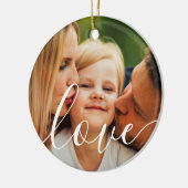 家族お気に入りのの写真 セラミックオーナメント (左)
