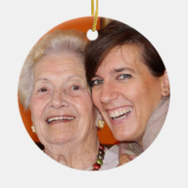 家族お気に入りのユニーク写真ラブセラミックオーナメント セラミックオーナメント