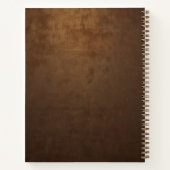 家族お気に入りのレシピ書 ノートブック (裏面)