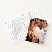 家族お気に入りのレシピ2写真雑誌カバーなし ノートブック (内部)