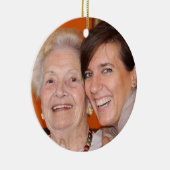 家族お気に入りの写真セラミッククリスマスオーナメント セラミックオーナメント (右)