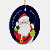 家族からのメリークリスマス セラミックオーナメント (右)