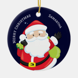 家族からのメリークリスマス セラミックオーナメント