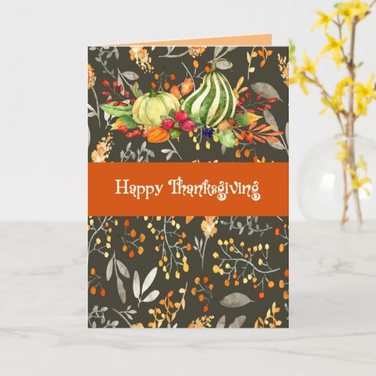 家族からの感謝状 カード (黄色い花)