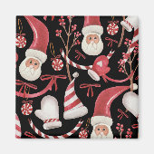 家族からクリスマスを祝して マグネット (正面)