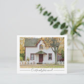 家族がの家カスタムの写真を移した ポストカード (スタンド正面)