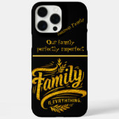 家族がハートを持つ Case-Mate iPhoneケース (裏面)