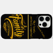 家族がハートを持つ Case-Mate iPhoneケース (裏面 (横))