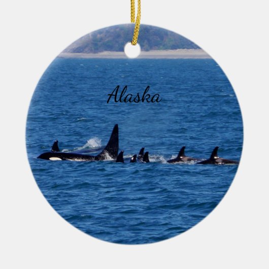 家族が一緒にオーナメント セラミックオーナメント (正面)