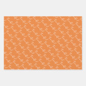 家族が感謝祭のディナーを集める ラッピングペーパーシート (正面)