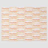 家族が感謝祭のディナーを集める 薄葉紙 (正面)