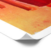 家族が着席 ポスター (角)