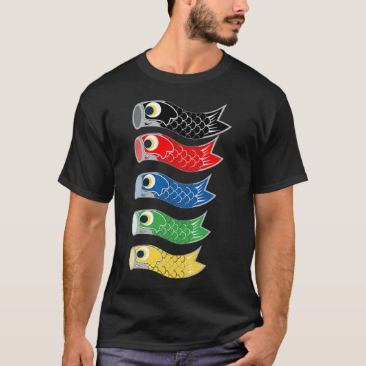 家族こいのぼり Tシャツ (正面)