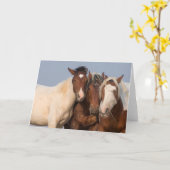 「家族だ」のノート カード (黄色い花)