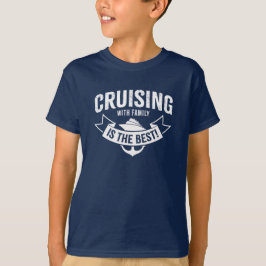 家族でのクルーズは最高！Ｔシャツ Tシャツ