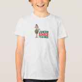 家族でクリスマスのお揃いコーデ 皮肉屋の息子用 トライブレンドTシャツ (正面)
