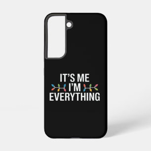 家族でクリスマスのお揃いデザイン「私がすべて」 SAMSUNG GALAXY S22ケース