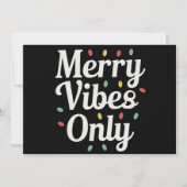 家族でクリスマスの陽気な雰囲気を楽しむためのライトのみ シーズンカード (正面)