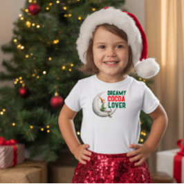 家族でクリスマスの風刺娘マッチング Tシャツ