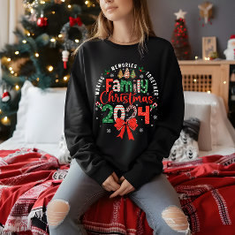 家族でクリスマス2024 一緒に作る思い出 スウェットシャツ