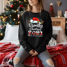 家族でクリスマス2024 一緒に作る思い出 スウェットシャツ
