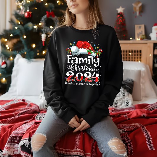 家族でクリスマス2024 一緒に作る思い出 スウェットシャツ