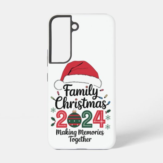 家族でクリスマス2024 一緒に作る思い出 SAMSUNG GALAXYケース (裏面)