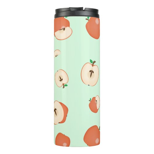 家族で写真を撮るサマーリンゴを作成 タンブラー (裏面)