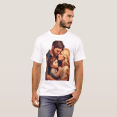 家族で抱き締める» Tシャツ (正面フル)