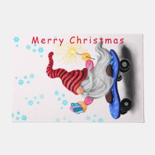 家族で楽しいクリスマス格言とギフト ドアマット