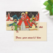 家族で歌う音楽キャロル、ヴィンテージクリスマス (デスク)