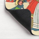 家族で歌う音楽キャロル、ヴィンテージクリスマス マウスパッド (コーナー)