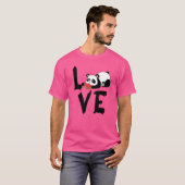 家族で食べるのが好き Tシャツ (正面フル)