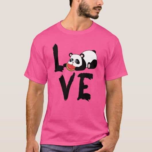 家族で食べるのが好き Tシャツ (正面)