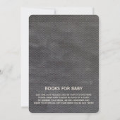 家族でLGBTの赤ちゃんシャワーを作る黒板の愛 招待状 (裏面)