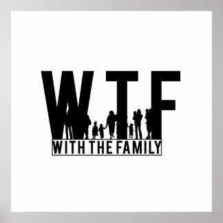 家族との懇親会WTF ポスター