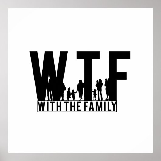 家族との懇親会WTF ポスター (正面)