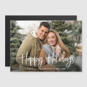 家族と一緒に楽しい休暇を過ごすグリーティング (正面/裏面)