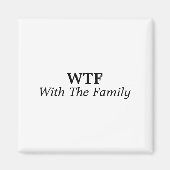 家族と一緒に マグネット (正面)