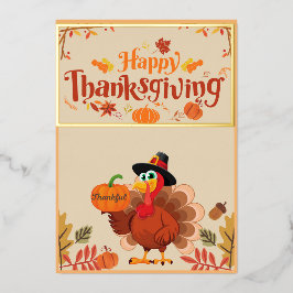 家族と友人のためのお祭りシーズンの祝福 箔シーズンカード